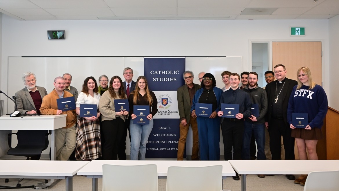Catholic Studies Bursary Winners group photo