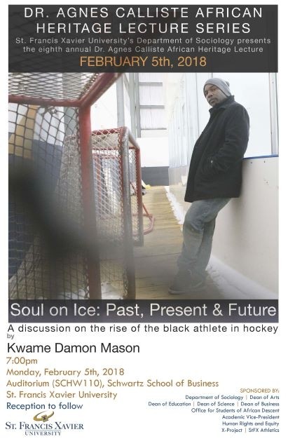 Poster: Soul on Ice: Past, Present &amp; Future, featuring Kwame Damon Mason