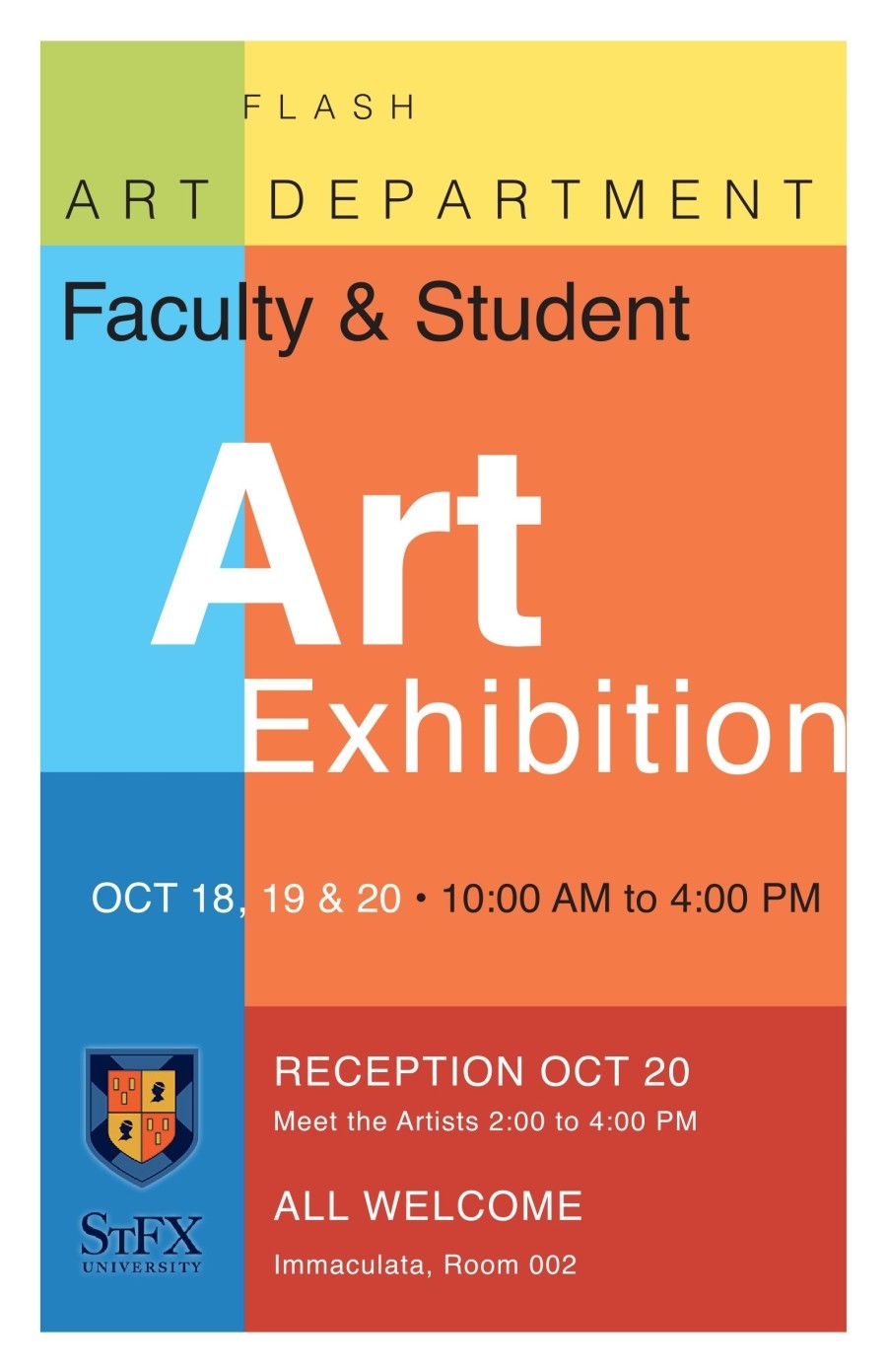 Art Faculty&Student Ex Oct2024 poster