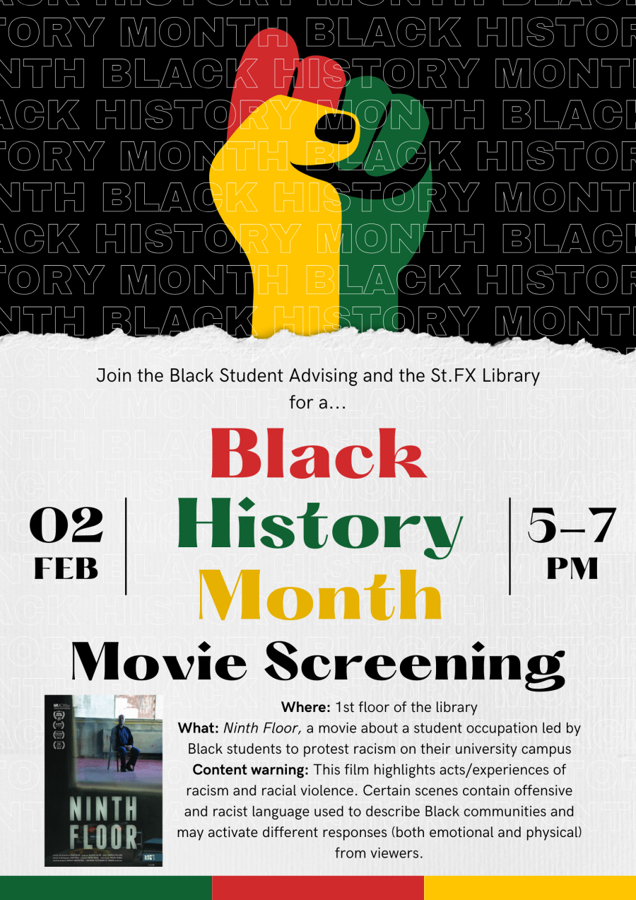 Black History Month Movie Poster