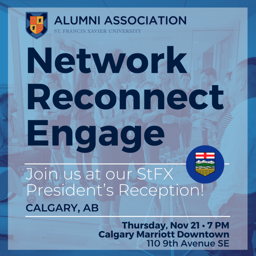 Calgary President's Reception Poster