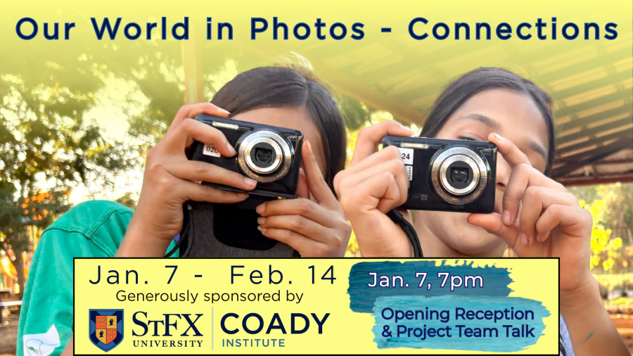 Our World in photos opening reception on January 7, 2026
