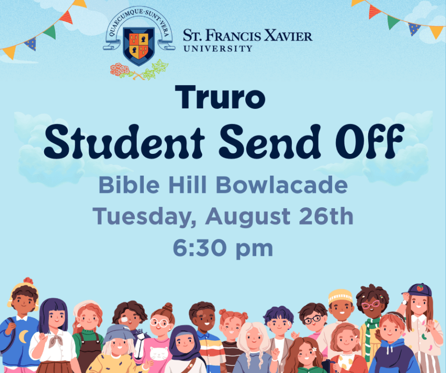 Truro Student Send Off poster