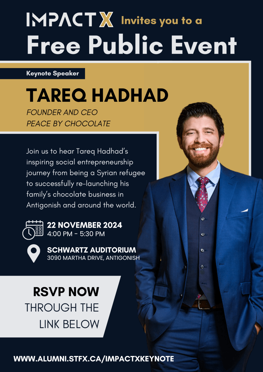 Tareq Hadhad Keynote Event