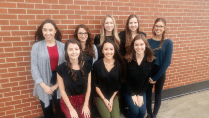 Group of people standing outside