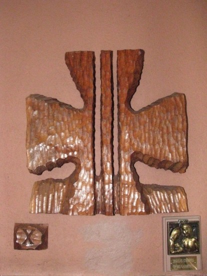 Church Ornament with Shape of a Cross