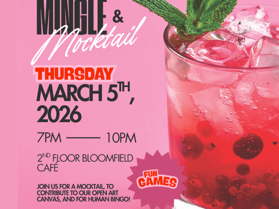 Mix Mingle Mocktail Event at Bloomfield Hub Thursday, March 5th