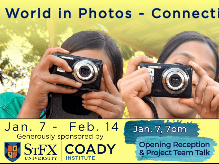 Our World in photos opening reception on January 7, 2026